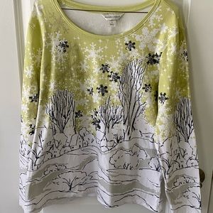 Winter wonderland long sleeve tee